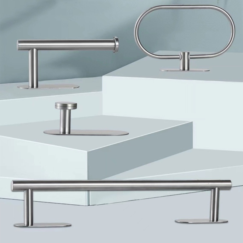 Bộ 4 Giá Treo Khăn Bằng Thép Không Gỉ Sức Chứa Lớn