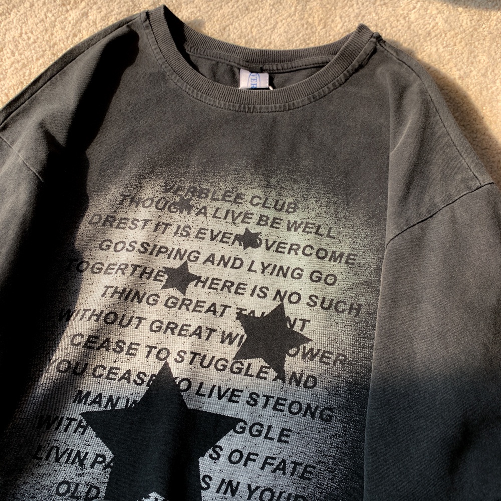 Áo thun NRVP 100% cotton tay ngắn dáng suông in họa tiết hoạt hình phong cách Hàn Quốc cho nữ