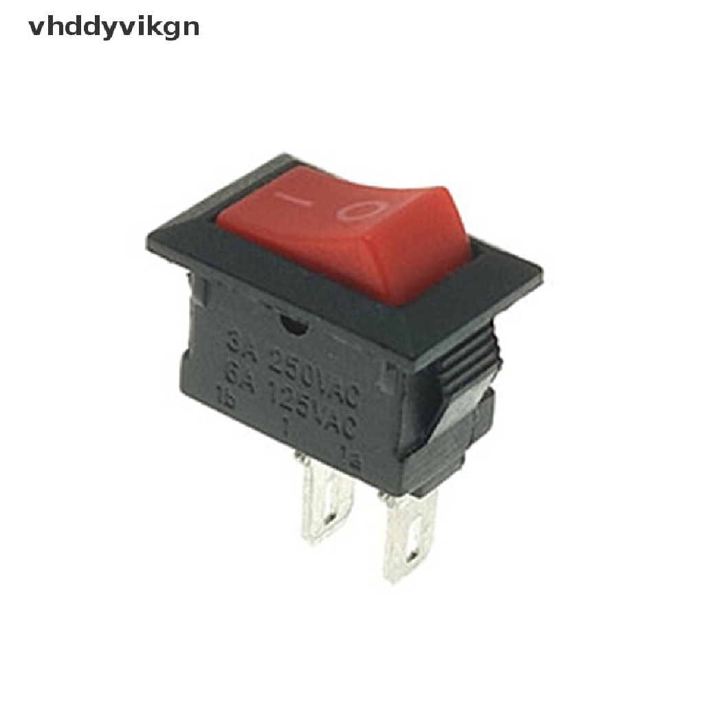 1 Công Tắc Bật / Tắt Mini 10 * 15mm 2Pin Cho Xe Hơi / Tàu Thuyền