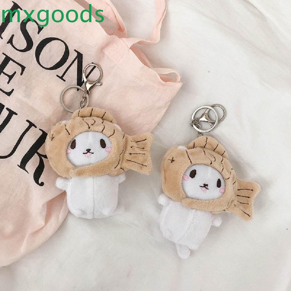 Móc Khóa Mèo Bông Dễ Thương