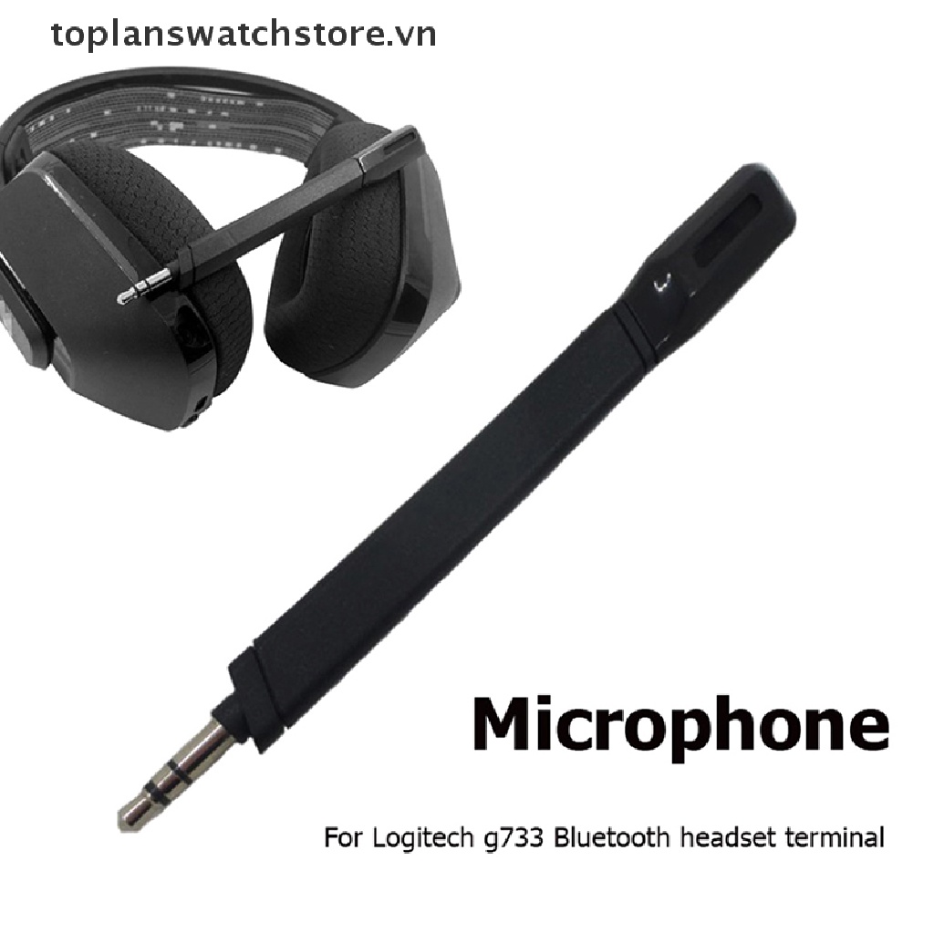 Toplanswatchstore   3.5mm Mic Replacement Game Headset Microphone for Logitech G733 Lightspeed Headphones Mic with Voice Filter   VN