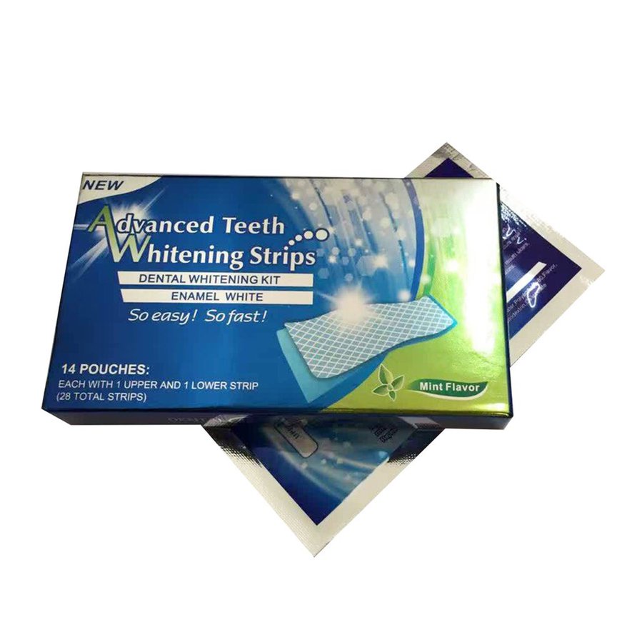 ❤Tape Teeth Whitening Strips White Tape Tooth Whitening