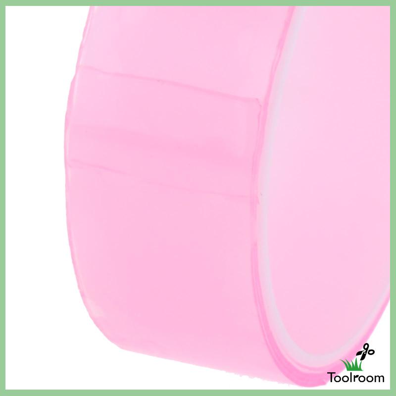 [Toolroom] Cuộn Băng Keo Hai Mặt Đính Kim Sa Mạnh Mẽ Đa Năng Gắn Bong Bóng Trang Trí