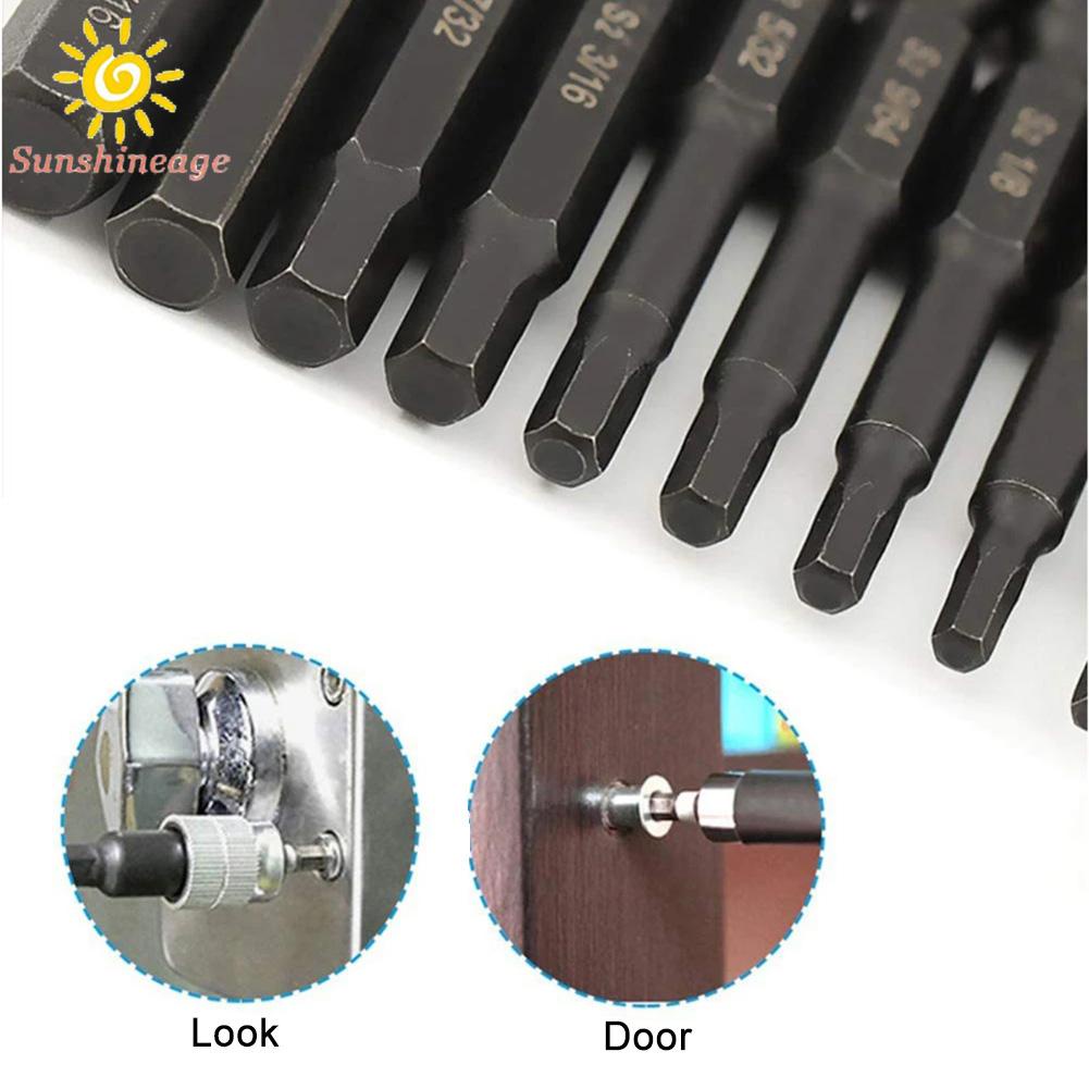 Bộ 10 Mũi Khoan Bằng Hợp Kim Thép 58-60 Hrc Chất Lượng Cao