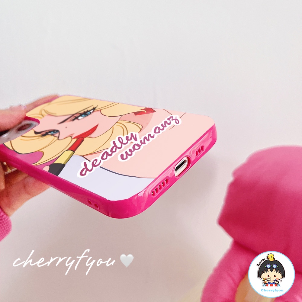 Ốp Điện Thoại TPU Mềm Siêu Mỏng Chống Rơi In Họa Tiết Vui Nhộn Dành Cho IPhone 14 13 12 11 Pro Max