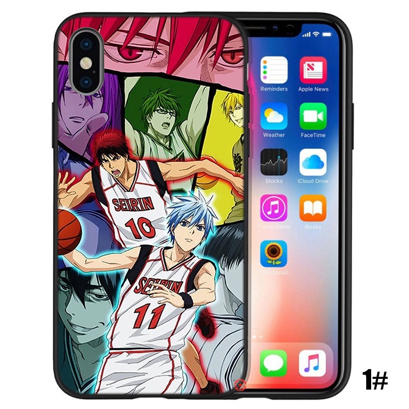 Ốp Điện Thoại Họa Tiết Kuroko 'S Basketball Cho iPhone SE XR 5 5s 6 6s 7 8 Plus 11 Pro Max HAL7