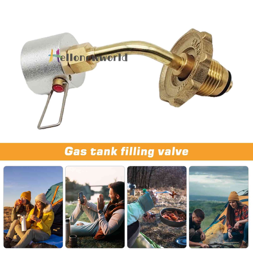 Van Nối Bình Ga Propane Hình Trụ Bằng Đồng