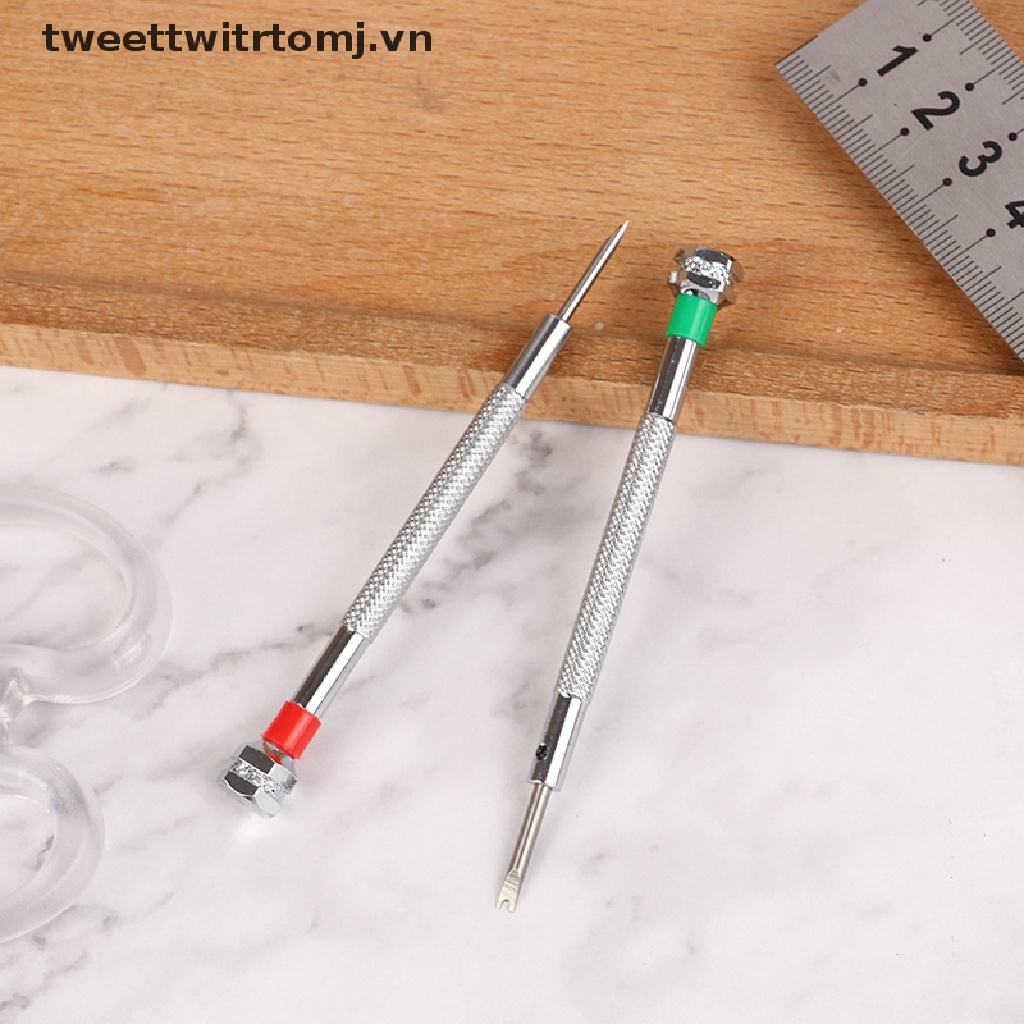 1 Tua Vít 2.0MM 2.5MM Hình Chữ U Bằng Thép Không Gỉ Dùng Sửa Chữa Đồng Hồ