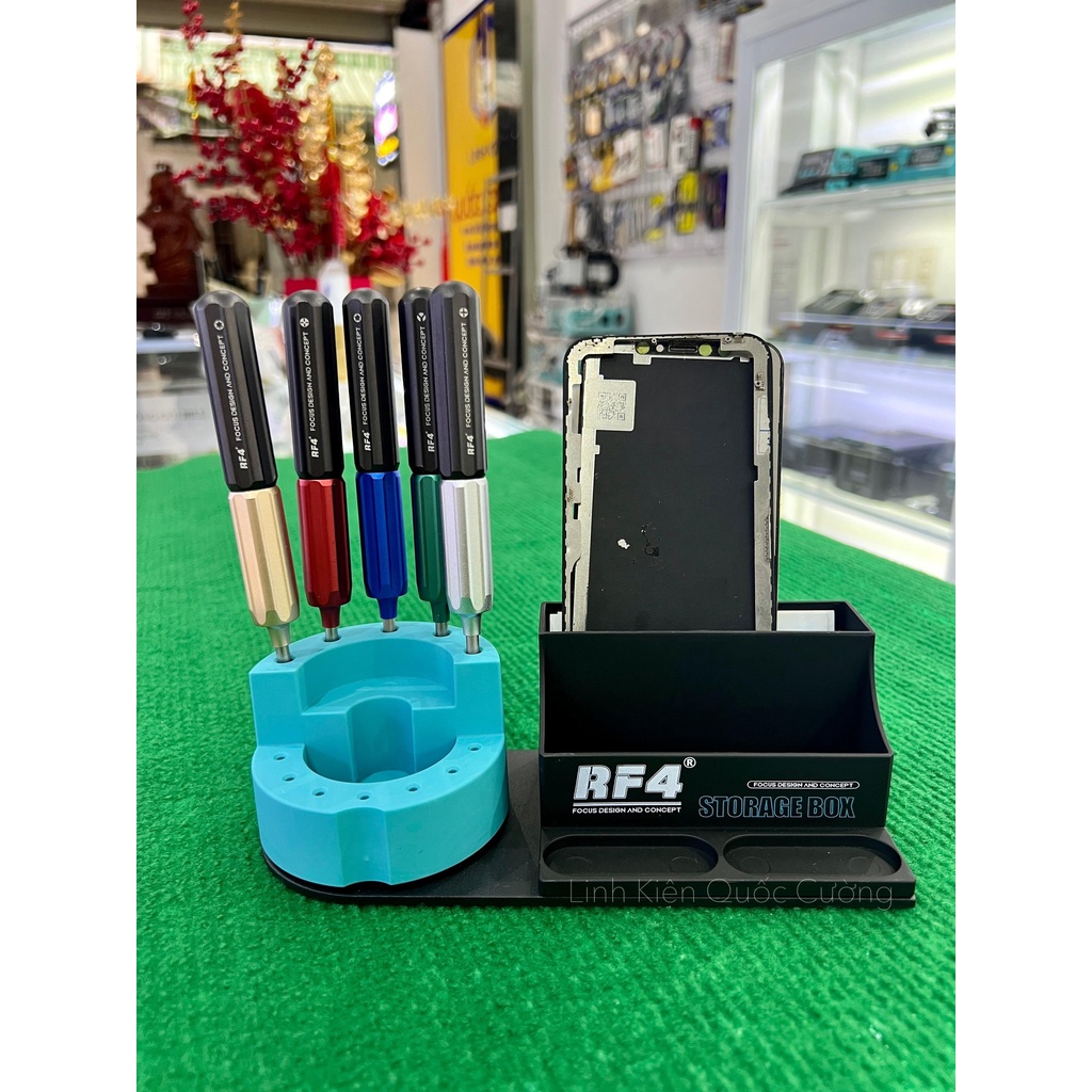 Kệ để vít đa năng RF4 RF-ST13 (không bao các phụ kiện chụp chung)