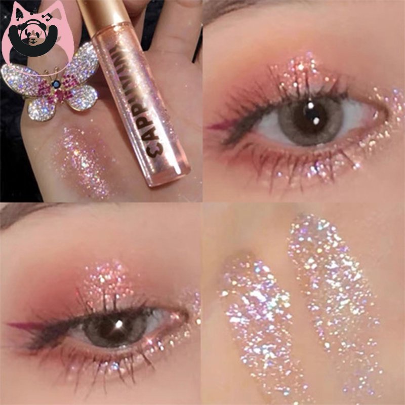 Phấn Mắt Dạng Lỏng Lấp Lánh Lâu Trôi Chống Thấm Nước HGF CFH