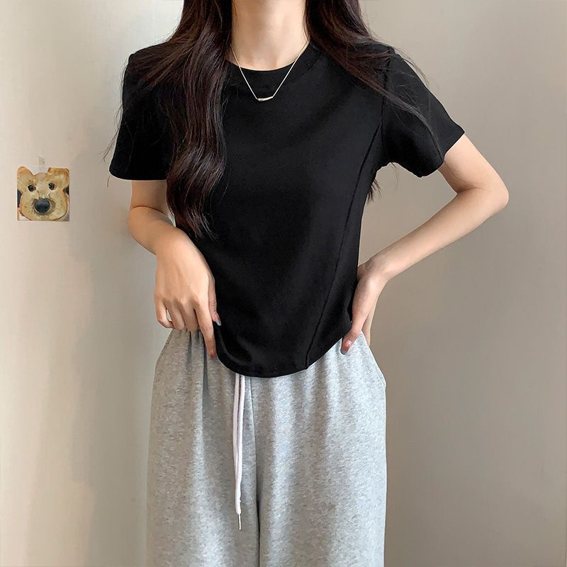 COZOKC Áo Thun Ngắn Tay Hở Vai Thời Trang Dành Cho Nữ