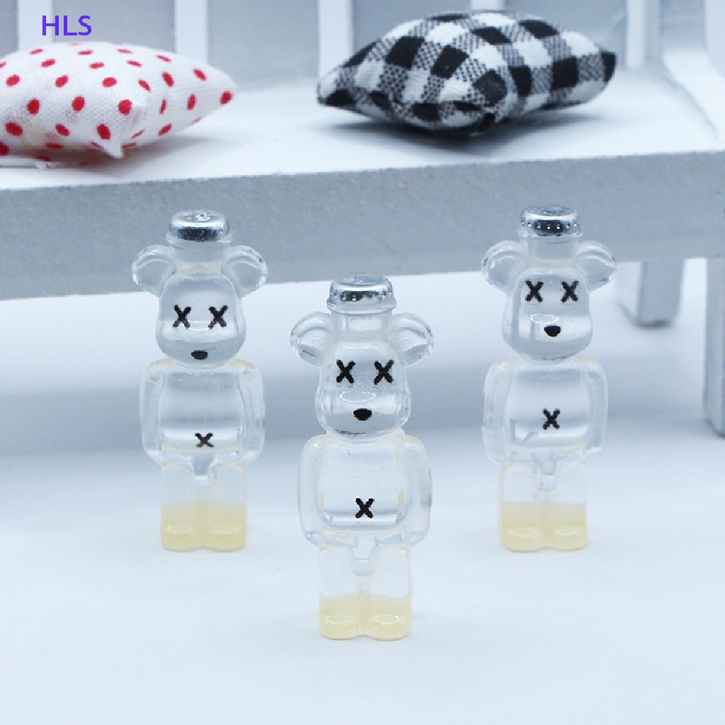 Bộ 5 Gấu Dạ Quang Dùng Trang Trí Phong Cảnh DIY