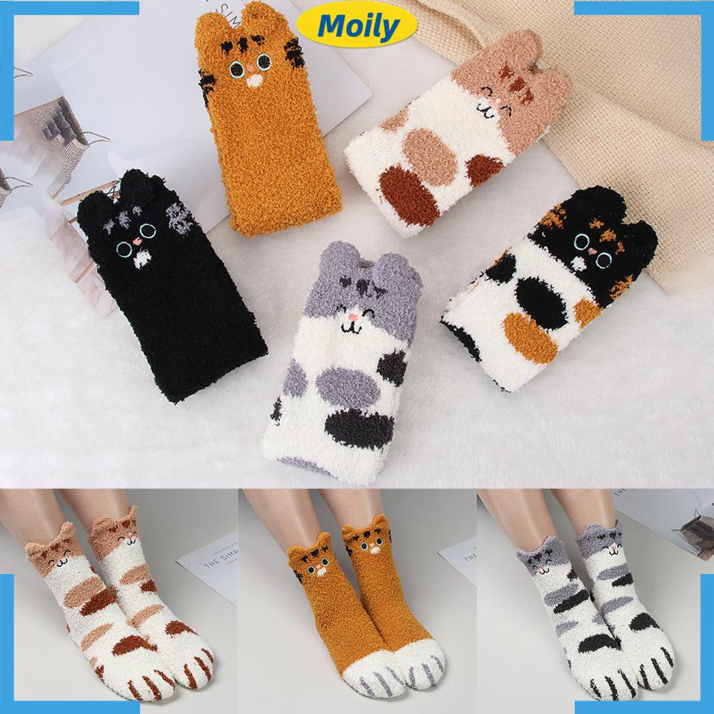 Tất chân giữ ấm in hình chân cún cưng đáng yêu