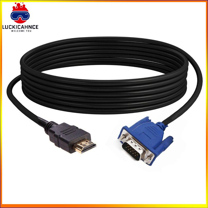 3M HDMI-compatible To VGA Converter Cable Tablet High Resolution Adapter..