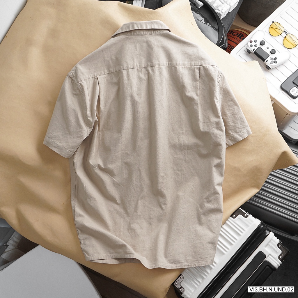 HÀNG VNXK - Áo sơmi linen đẹp xuất sắc - SMUN8