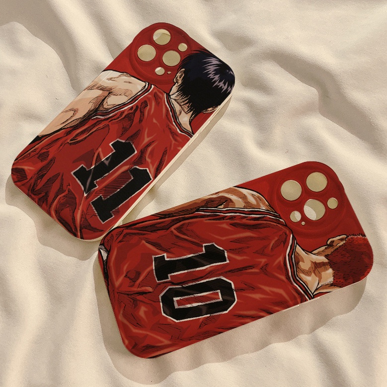 Ốp Điện Thoại Hình Slam Dunk Jersey Cho Iphone 11promax 13promax xsmax 12pro 11 x xr xsmax 6 7 8plus 12 13