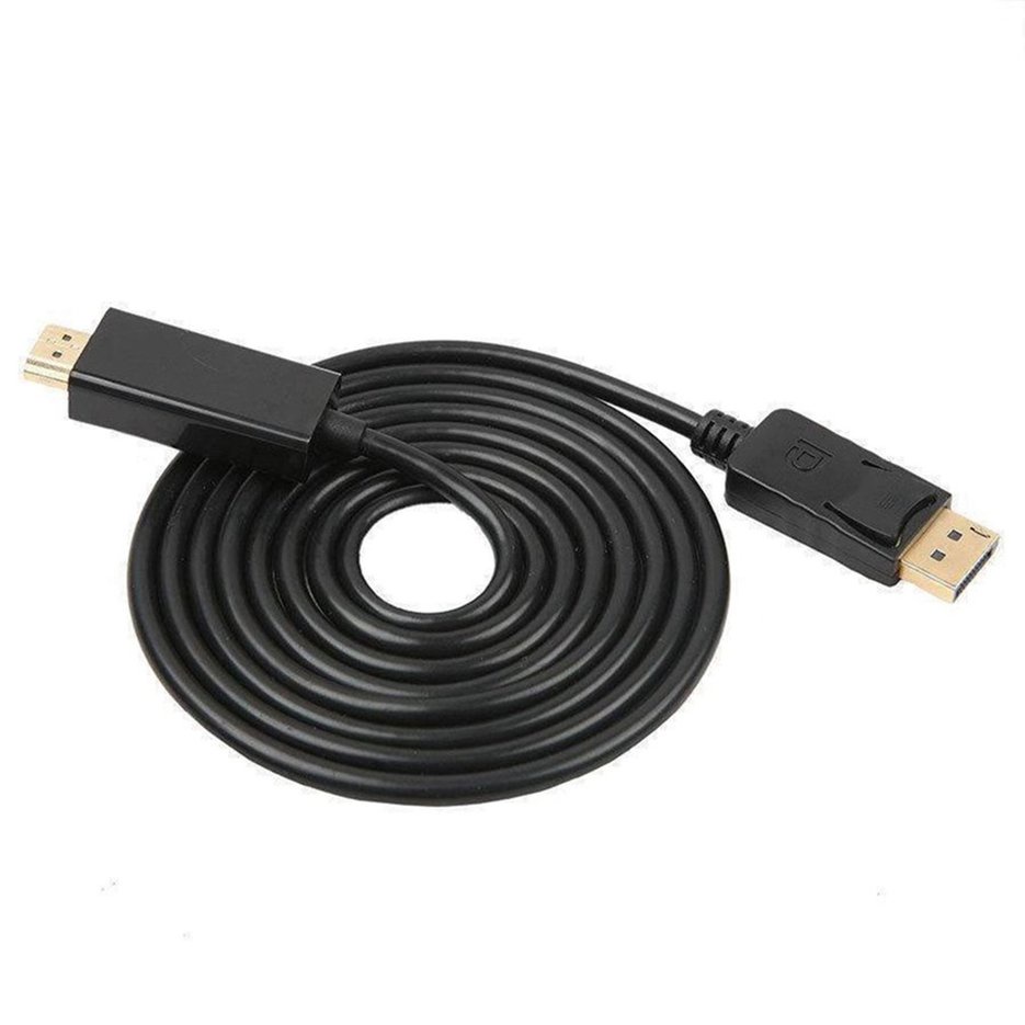 ✱BEST✱ Display Port DP Male To HDMI-Compatible Adapter 4K L Top TV High Definition
