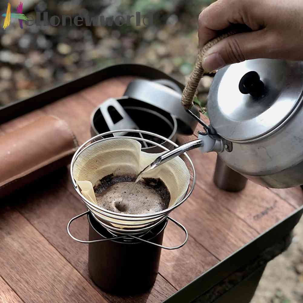 Ấm Đun Nước Nhỏ Giọt Kèm Bộ Lọc Tiện Dụng Khi Đi Cắm Trại