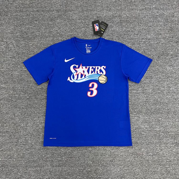 Áo Thun Bóng Rổ Tay Ngắn In Số 76 Chất Liệu Khô Thoáng Nhanh Thời Trang Cao Cấp