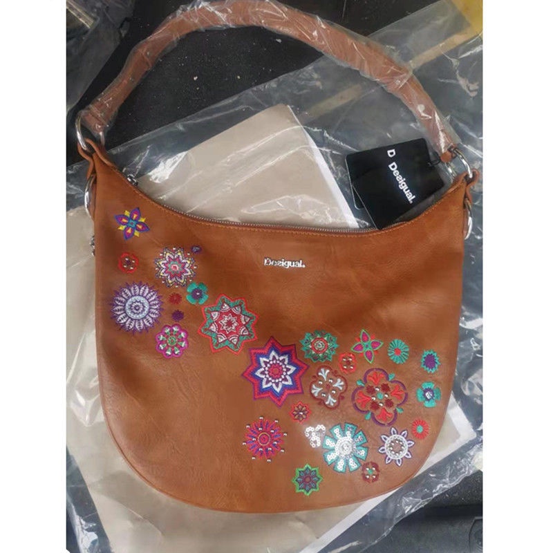 Túi Đeo Vai / Kẹp Nách Thêu Họa Tiết Thời Trang 2023 Cho Nữ