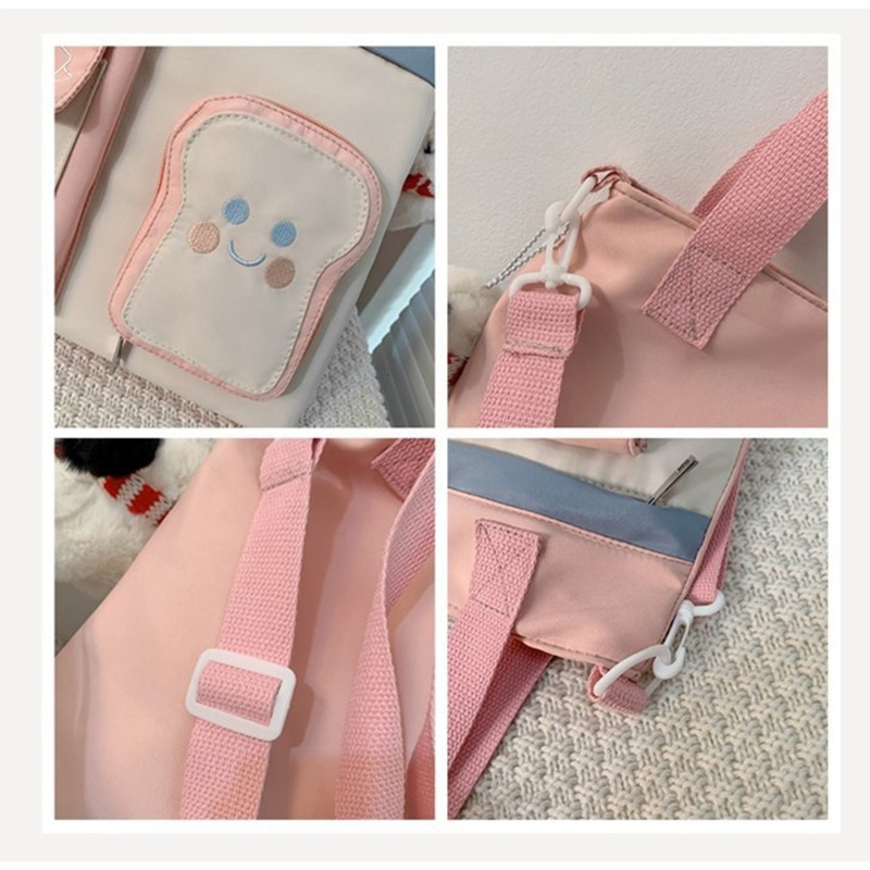 Túi Đeo Chéo Vai Sức Chứa Lớn Dễ Phối Đồ Dành Cho Nữ Sinh