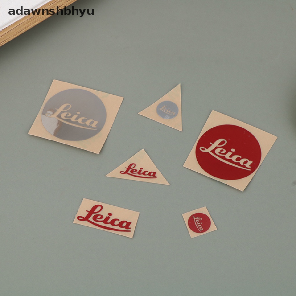 Miếng Dán Kim Loại In Logo adawnshbhyu Leica Trang Trí Điện Thoại / Máy Ảnh