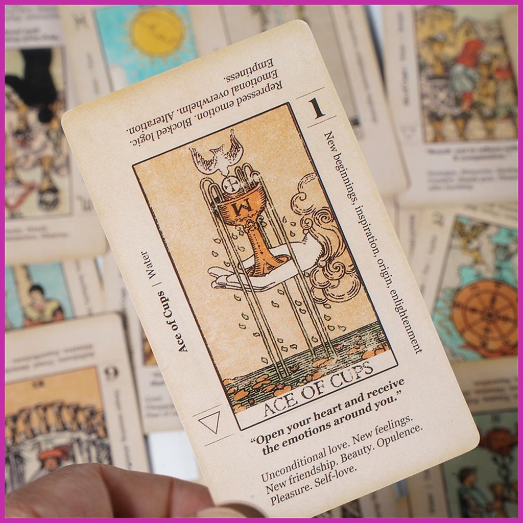 Bộ Bài Tarot 78 Lá Phiên Bản Tiếng Anh