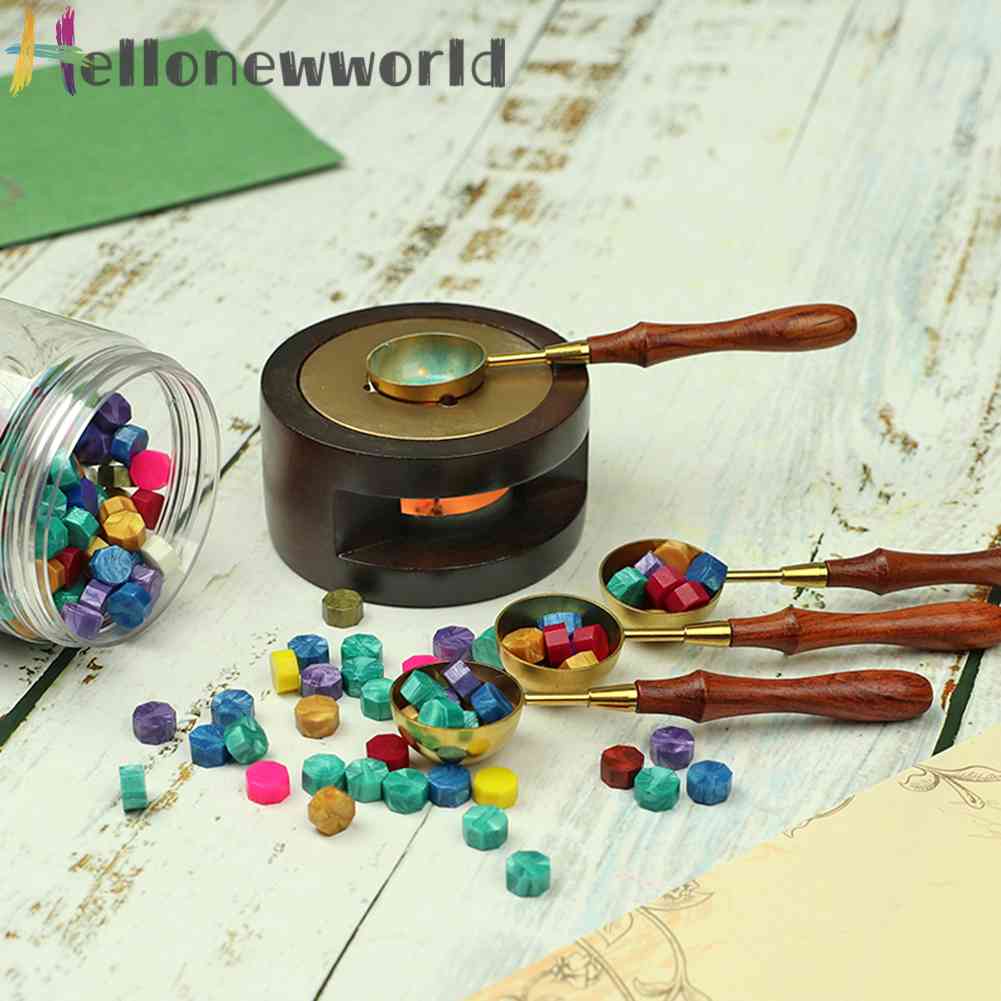 Lò Nung Chảy Sáp Bằng Gỗ Phong Cách Retro Tiện Dụng