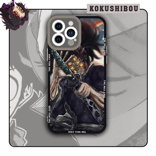 Ốp iphone cạnh vuông Picase14 Thanh gươm diệt quỷ Kokushibo 6/6s/7plus/8plus/x/xr/xs/11/12/13/pro/max/plus/promax/14