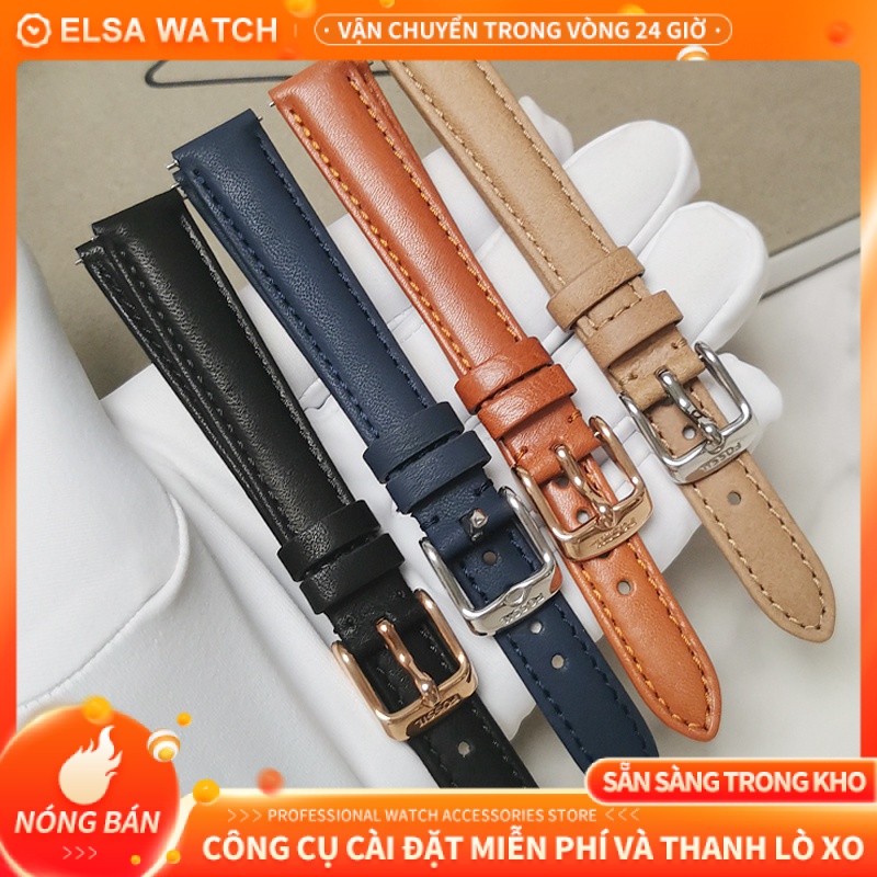 dây đồng hồ fossil 14mm dây đồng hồ 14mm Es3842 Es3843 Es3487 Es3708 Es3972 Es3821 Es3737