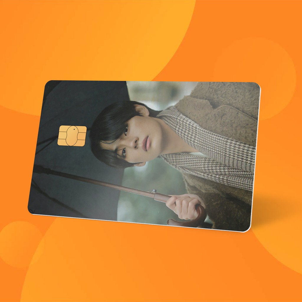 Miếng Dán Thẻ Card Taehyung BTS Edisi-3 | SKIN ATM, Thẻ Chung Cư Trang Trí - Chất Liệu Decal Vinyl Chống Nước