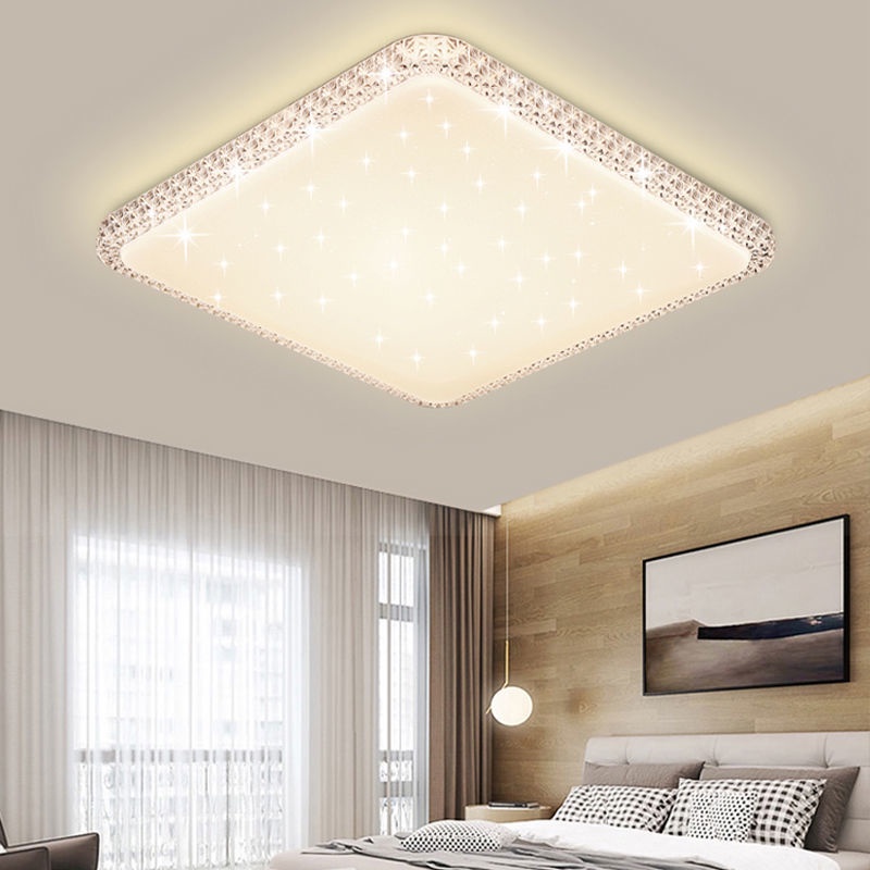 Đèn Trần Phòng Khách / Phòng Ngủ Điều Khiển Từ Xa Phong Cách Mới 2022