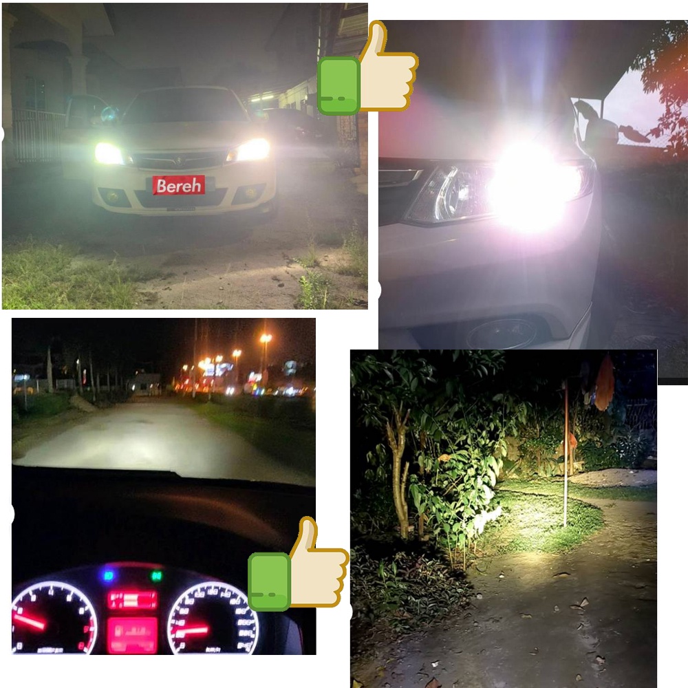 Đèn Pha LED 10000LM H4 H1 H7 H8 H9 H11 H16 9005 HB3 9006 HB4 4300K 6000K 8000K Chất Lượng Cao