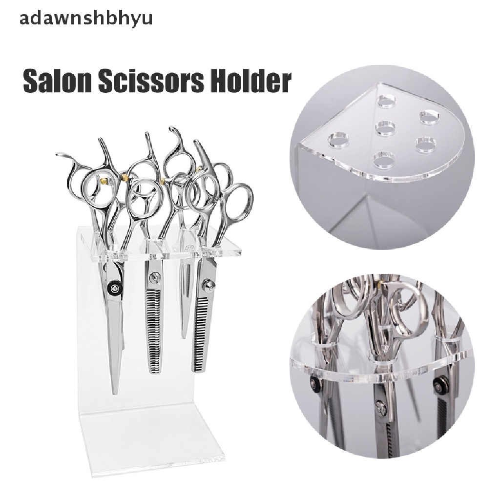 Giá Đỡ Kéo Cắt Tóc 5 / 6 Lỗ Tiện Dụng Cho Salon / Gia Đình