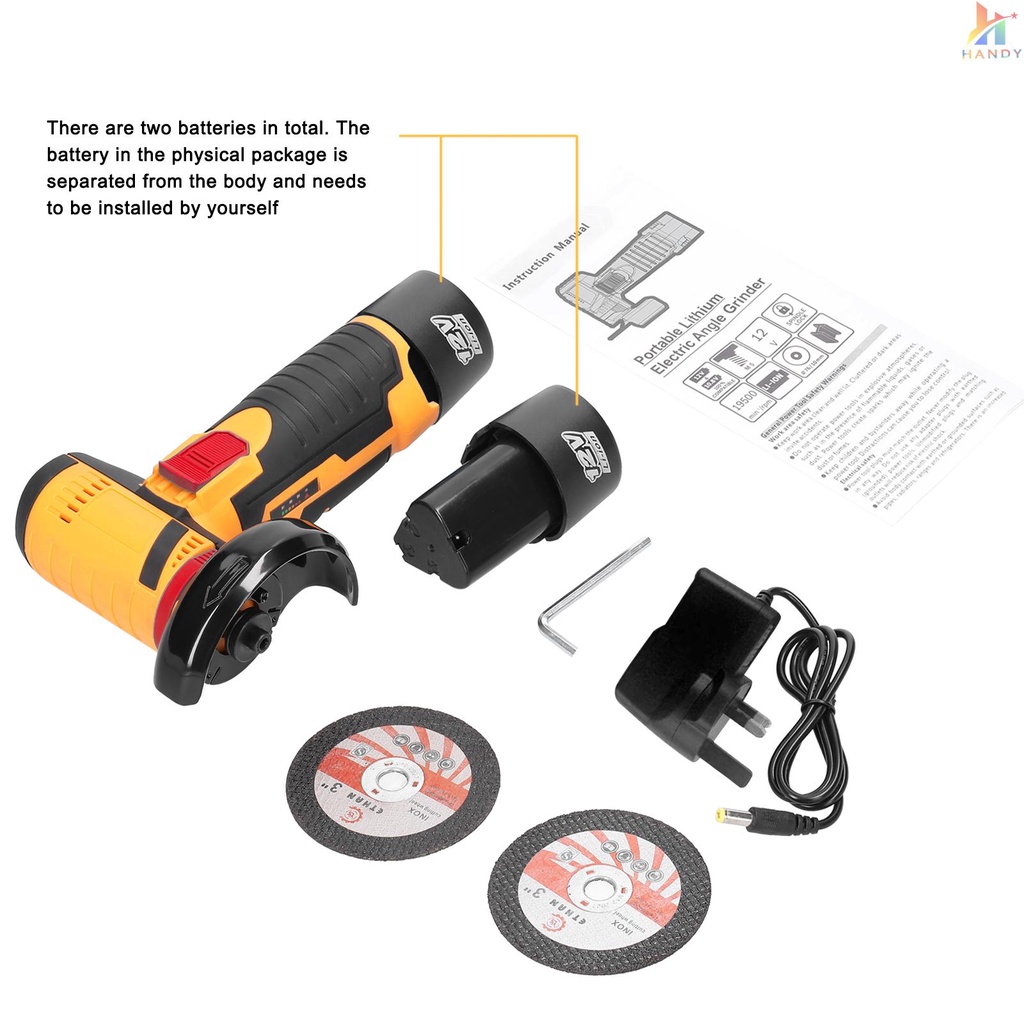 Máy Mài Cầm Tay Mini 19500rpm Đa Năng Chuyên Dụng Đánh Bóng / Gạch / Gỗ / Đá