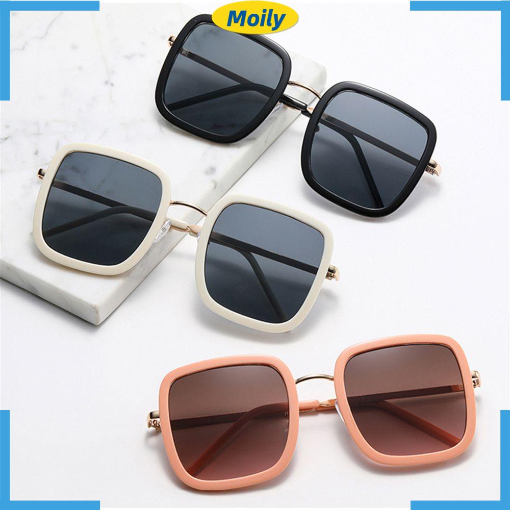 Kính Mát Nam Oversize Chống Tia UV400 Kiểu Vintage Sang Trọng