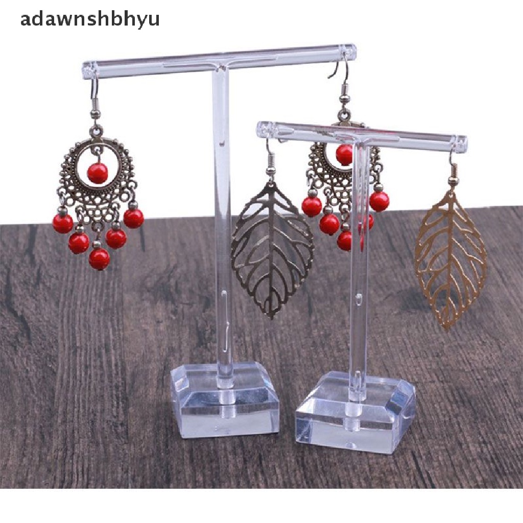 1 Giá Đỡ Acrylic Hình Chữ T Sắp Xếp Trang Sức Tiện Dụng