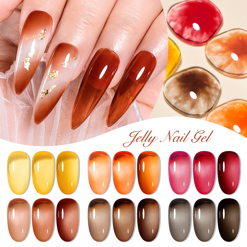 Gel sơn móng tay MTSSII MEET ACROSS UV màu nude hồng bán vĩnh viễn 7ml