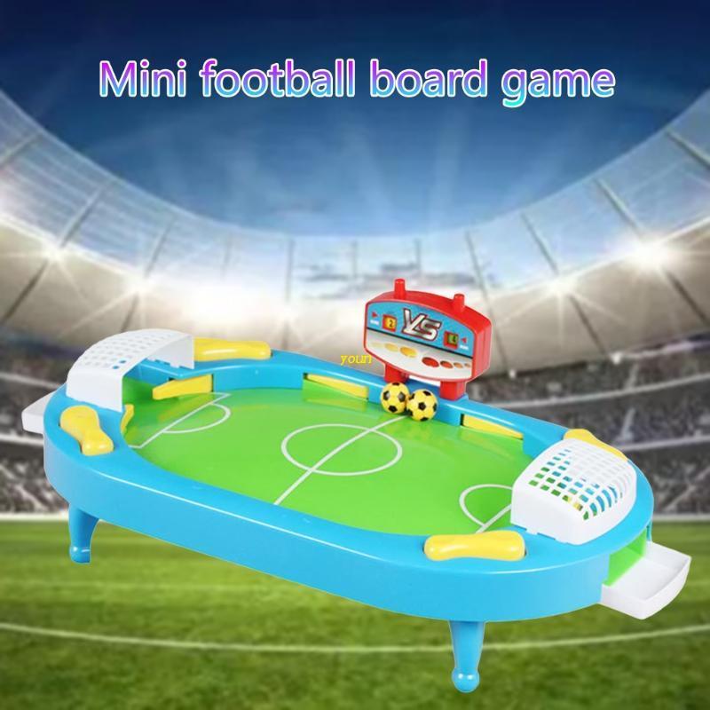 Bảng Trò Chơi Đá Bóng Mini Foosball Bằng Nhựa Cho Gia Đình