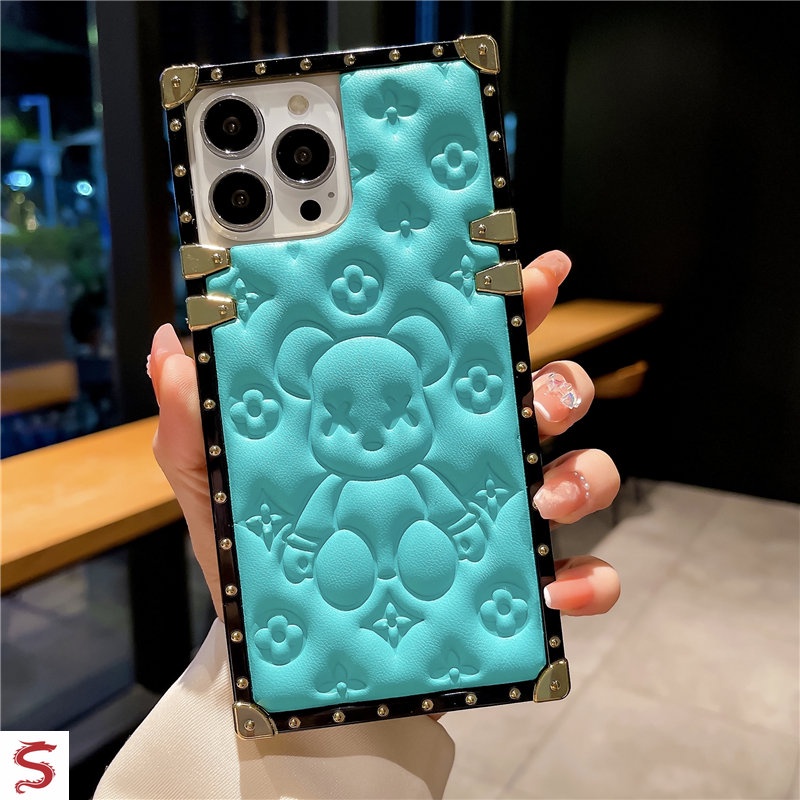 Ốp Điện Thoại Silicon Dẻo In Hình Gấu Hoạt Hình Cho iphone 15 pro max iphone 14 pro max 13 12 11 pro 15 pro max
