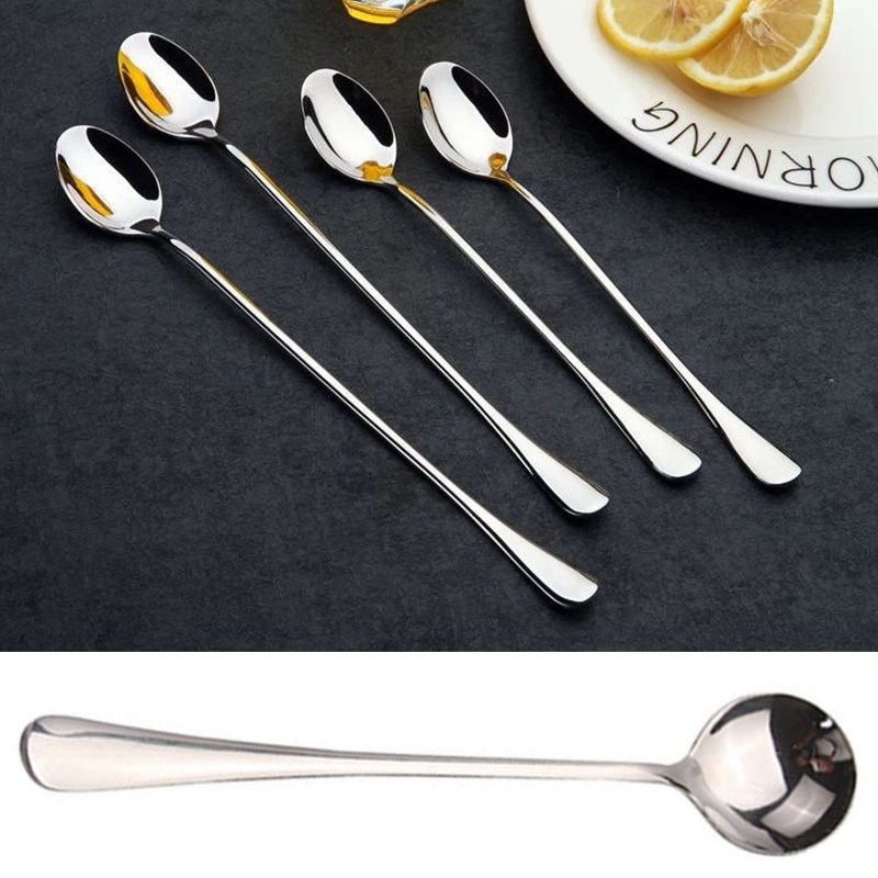 Muỗng Múc Cà Phê Bằng Thép Không Gỉ Dày Dặn Hình Dưa Hấu Dễ Thương Đa Năng