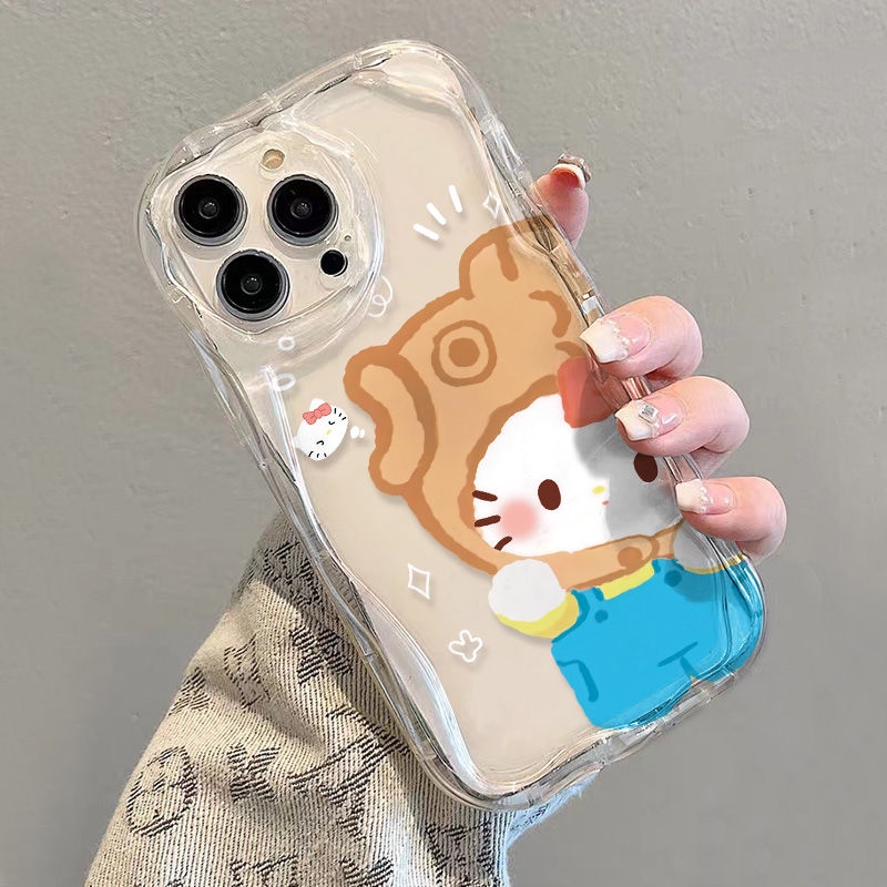 ✅Ốp Điện Thoại Mềm Trong Suốt Chống Sốc In Hình Mèo Cho iPhone14 / 13promax 12 / 11 7 / 8p xsxr 5