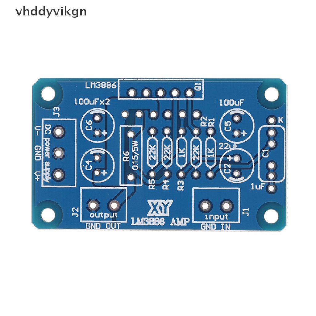 Bảng Mạch Khuếch Đại Âm Thanh VHDD DC ± 20-28V 68W LM3886TF HIFI