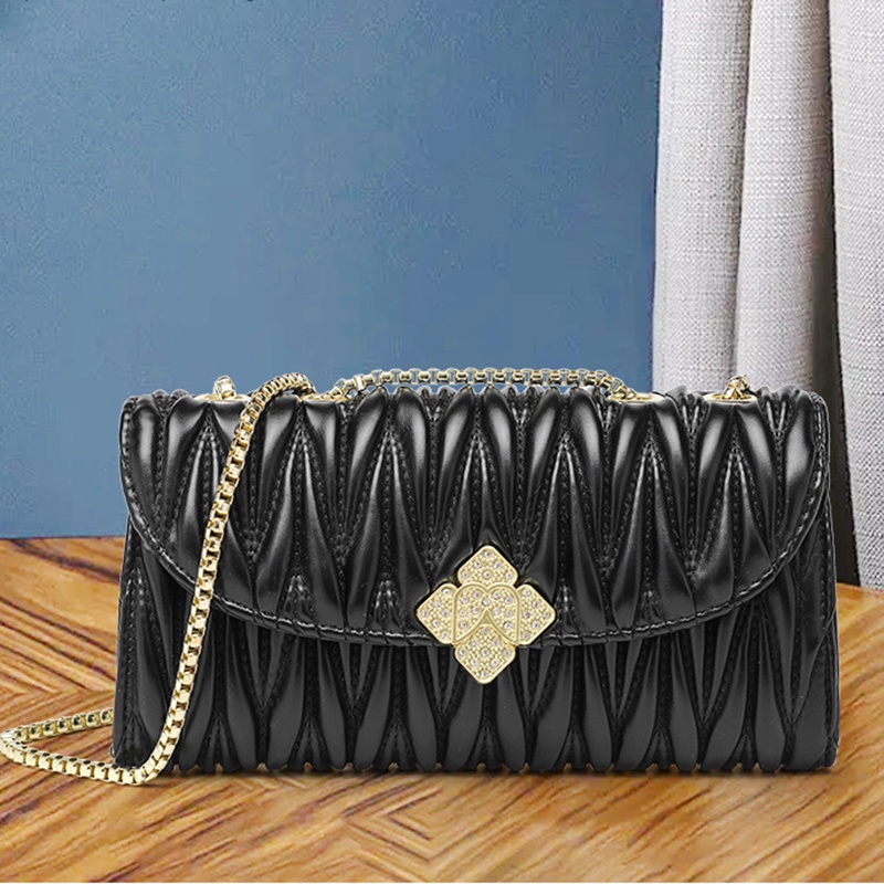 Túi Xách Dây Xích Đeo Vai Phong Cách Hàn Quốc Thời Trang Cho Nữ