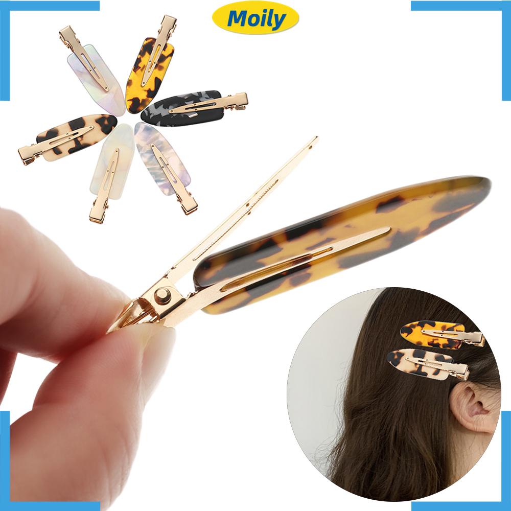 (Hàng Mới Về) Kẹp Tóc Không Đường May Tạo Kiểu Tóc Thời Trang Cho Nữ
