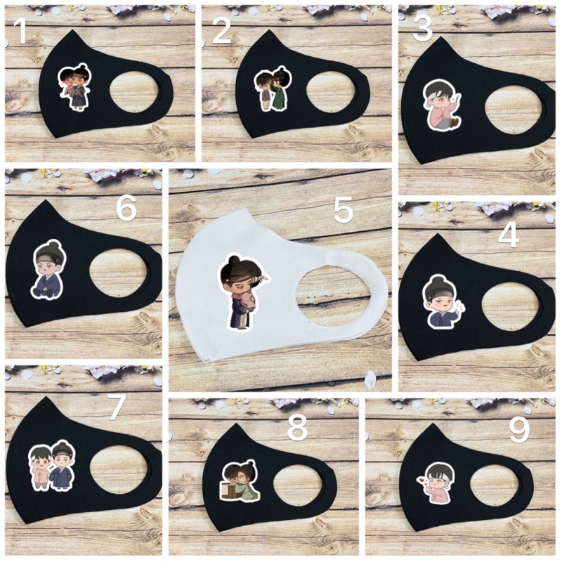 Khẩu trang anime Dạ Ký , Dạ Xuân Hoạ/ khẩu trang chống bụi Dạ Xuân Hoạ