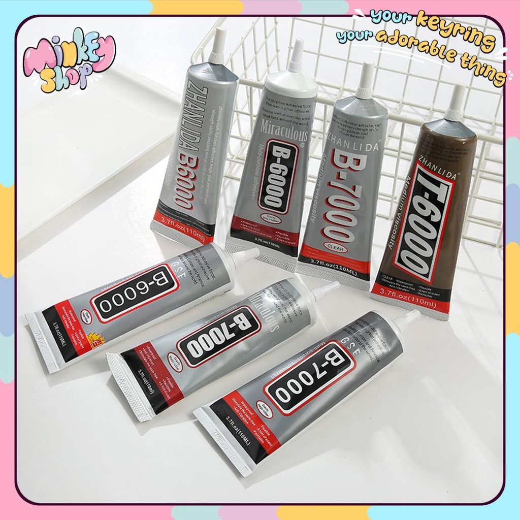Keo Dán Đa Năng B-7000 Dán Mô Hình Lắp Ráp, Dán Nhựa, Kim loại, Đá, Giấy Gỗ Chắc Siêu Bên Siêu Cứng -Minkey