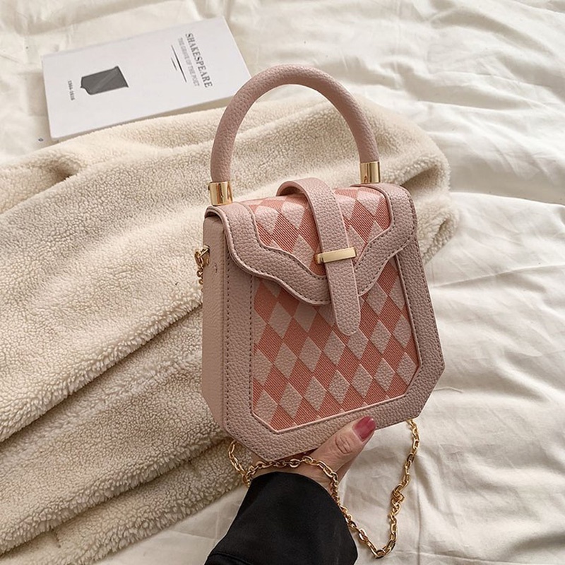 Túi Đeo Chéo mini Kết Cấu niche Thời Trang Cho Nữ