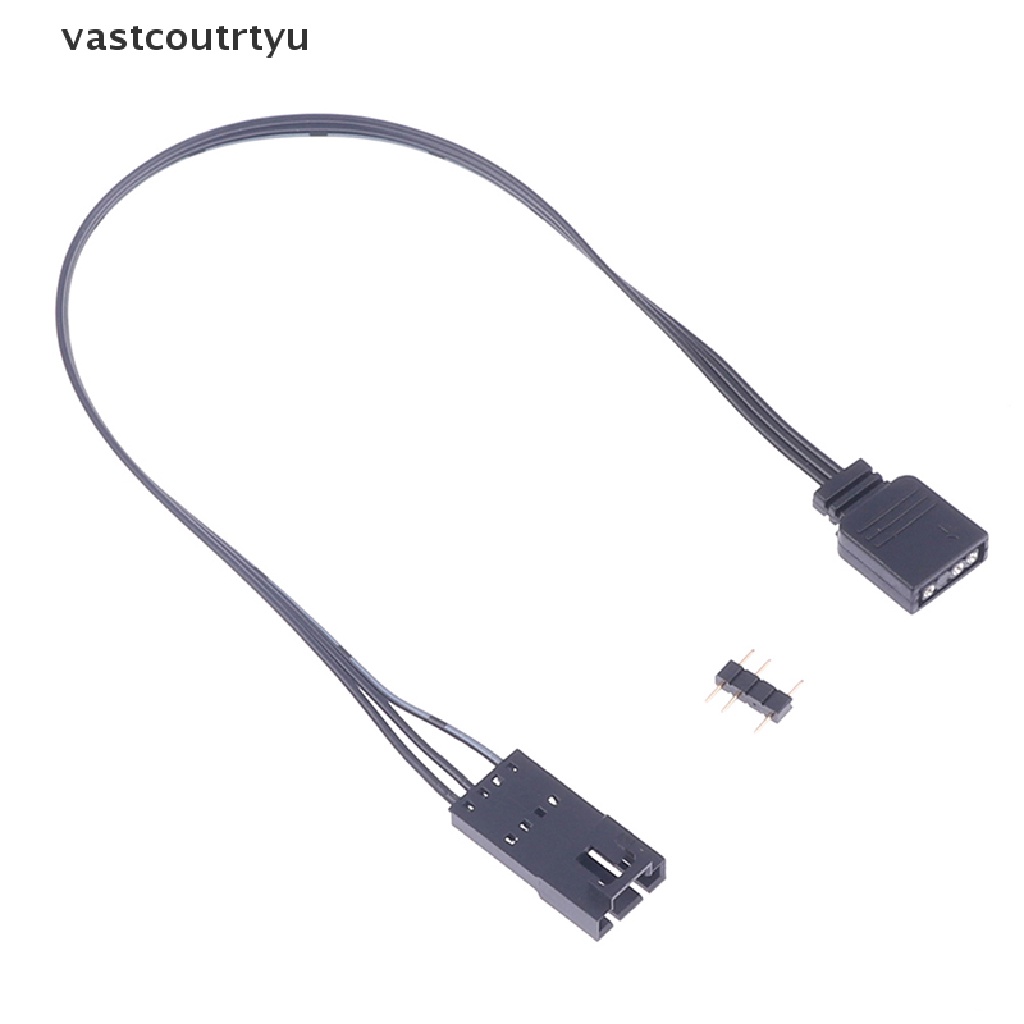 Vas 3-Pin 5V Adapter Connector for Corsair SP/HD/LL/ML/QL RGB To Standard ARGB n
