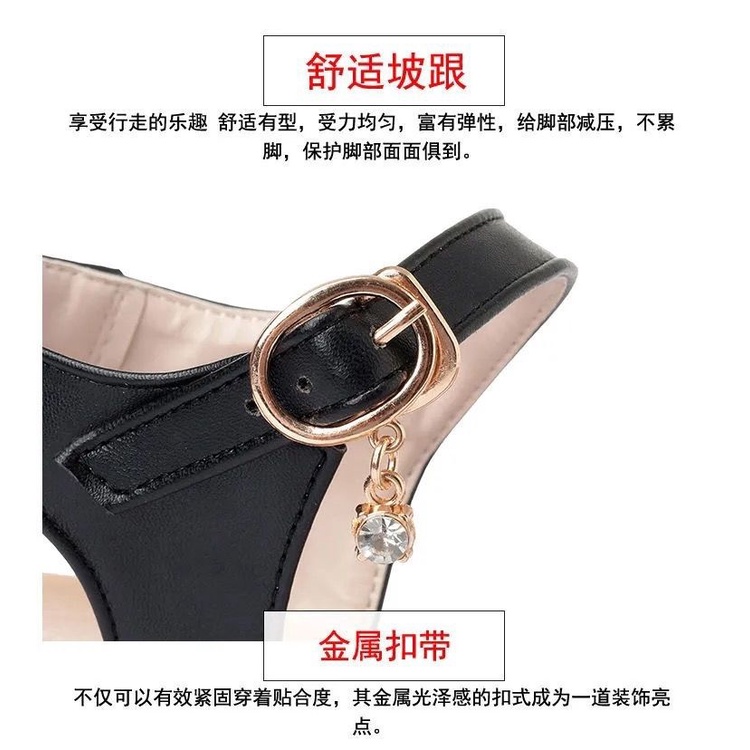 Sandal Da Mềm Thời Trang Mùa Hè 2023 Cho Phụ Nữ Trung Niên